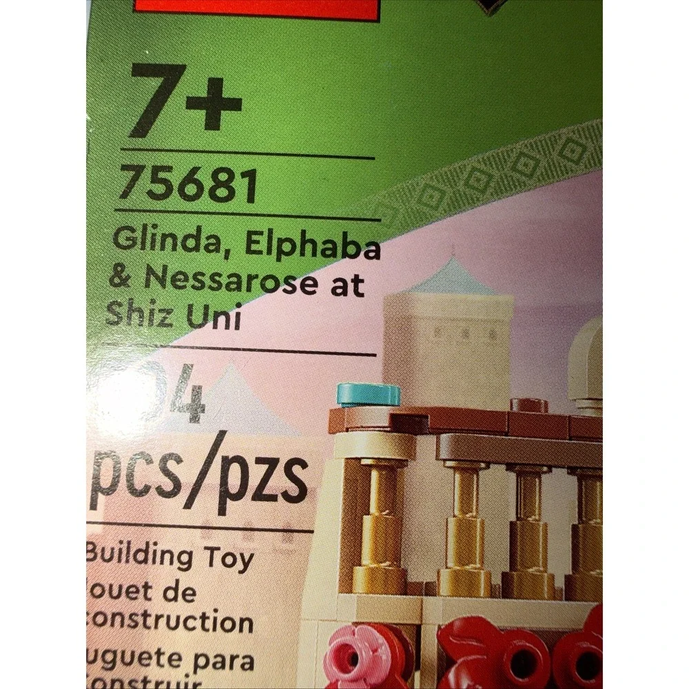 *Sealed* LEGO Wicked: Glinda, Elphaba & Nessarose at Shiz University (75681)